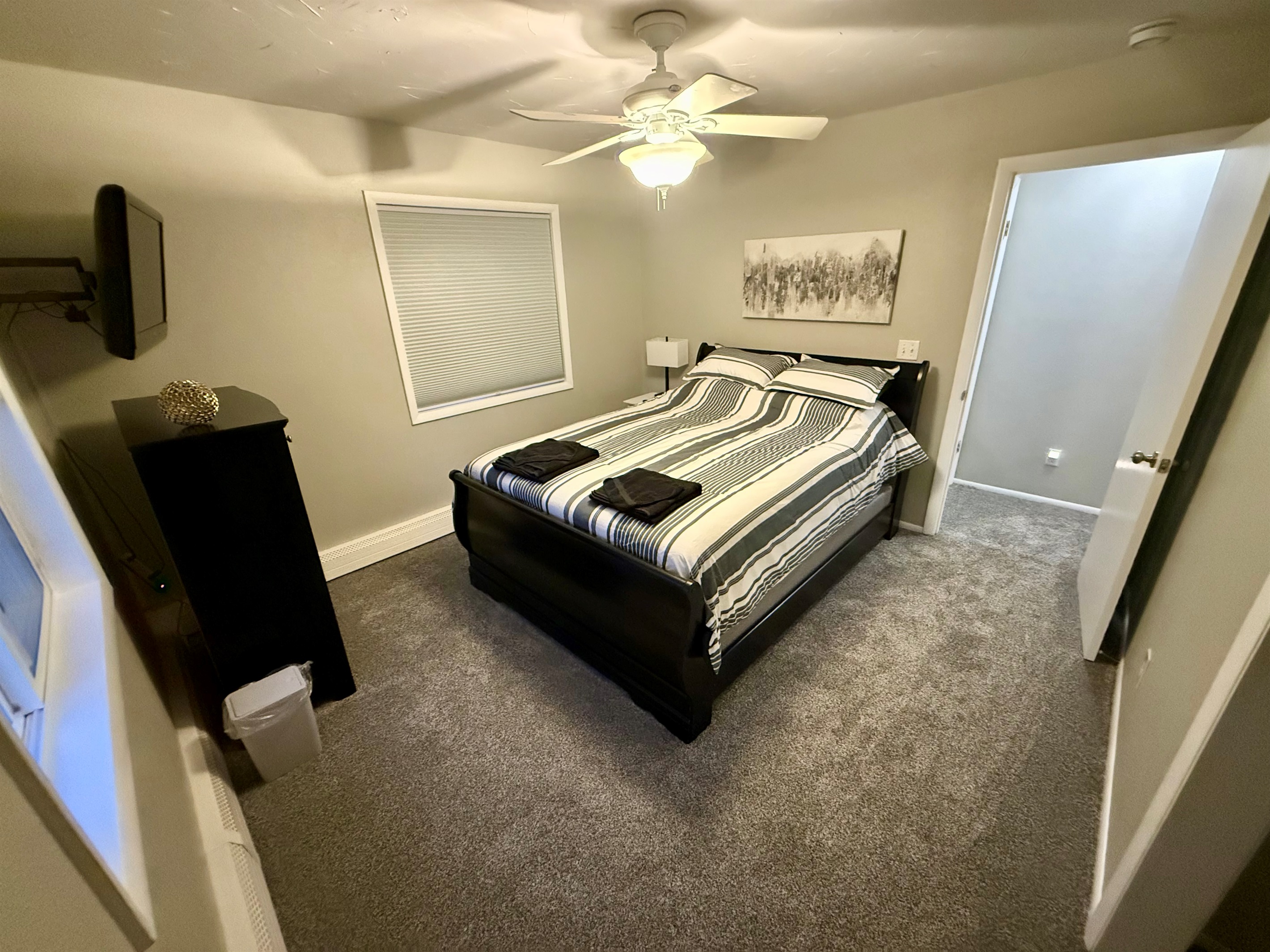 Queen with upgraded mattress