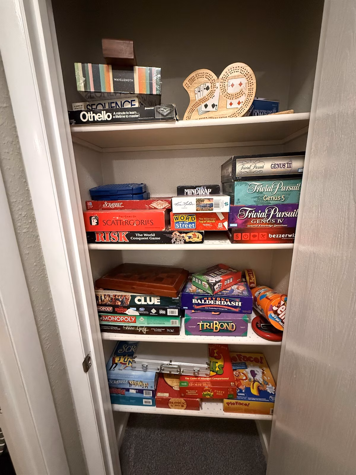 Various board games